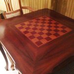 mahogany-checkerboard-game-table