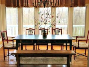 Painted Farm Table & Chairs