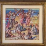 painting-by-william-samuel-horton-signed-titled-the-beach-deauville-20-5in-x-22in-gouche-and-watercolor1