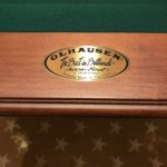 8ft Pool Table By Olhausen In Mint Condition And Pool Sticks And Stand