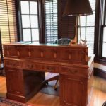 Great Partners Desk With Leather Top