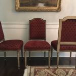 Custom French Style Dining Chairs Set Of 8