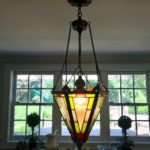 Arts And Crafts Style Chandelier