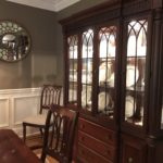 China Cabinet With Coordinating Dining Table And Chairs