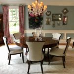 Beautiful Theodore Alexander Jupe Round Dining Table & 8 Barbara Barry Dining Chairs