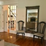 Restoration Hardware Mirror 6 X 3 And Pair Of Side Chairs