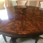 Theodore Alexander Jupe Dining Table With Triangle Leaves