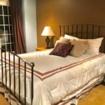 Iron Bed And Linens