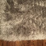 Wool Shag Carpet Platinum 7.6 X 9.6