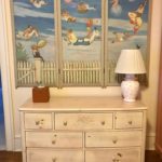 Childs Hand Painted Screen On Wall DREAM SEQUENCE Acylic On Panels