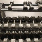 Excersize Equipment Weights And Rack