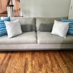 Flax Linen Sofa Crate And Barrell Copy