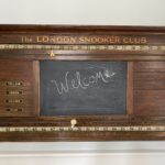 The London Snooker Club Board! 45 L X 25 H